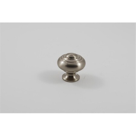 Residential Essentials Mushroom Cabinet Knob- Satin Nickel 10324SN
