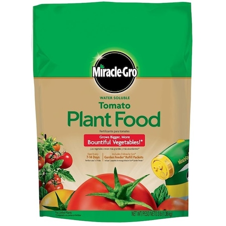 Miracle-Gro 1000441 Plant Food, 3 lb Box, Solid, 18-18-21 N-P-K Ratio 1000442