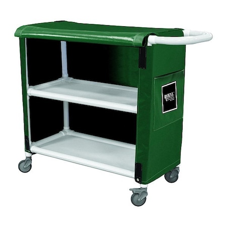 Royal Basket Trucks Linen  Cart, 600 lb Capac., 32" L G32-EEX-2VA-3ULN