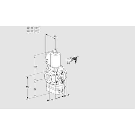 Honeywell Kromschroder VAD115R/NWSL-100B KS88015423