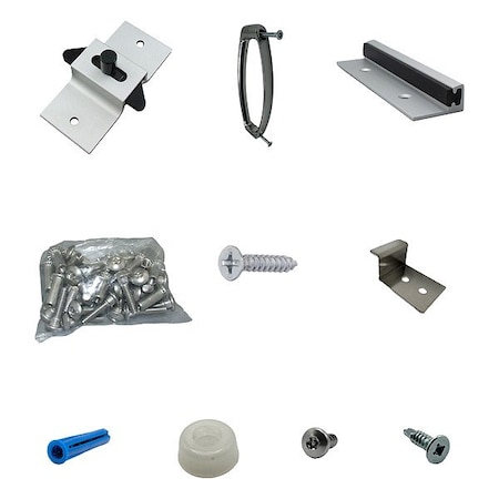 Hadrian OutswingDoorKit, Alum, AnodizedAlum 621066