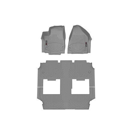 Weathertech Grey, Front and Rear Floorliners 4616621-469453