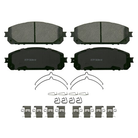 Wagner Brake QuickStop Front Disc Brake Pad Set Ceramic,  ZD1843
