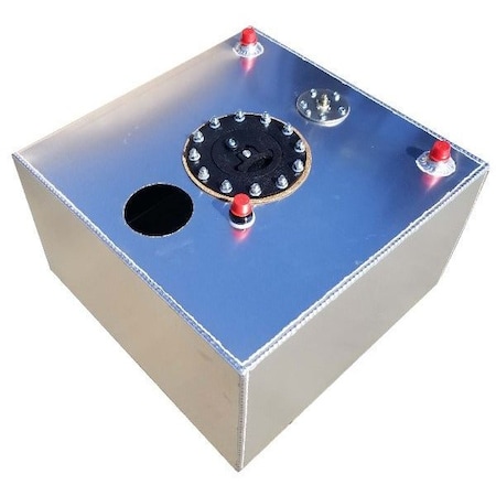 Rci FUEL CELL Holley Pump Ready 17 Inch Length X 17 Inch Width X 10 Inch Height 12 Gallon Natural Al 2120HS