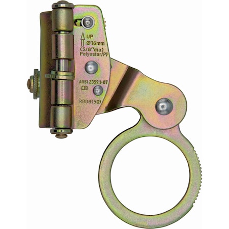 Ironwear Steel Alloy Anti-Panic Rope Grab w/ 1.968 in Connecting Eye 2830