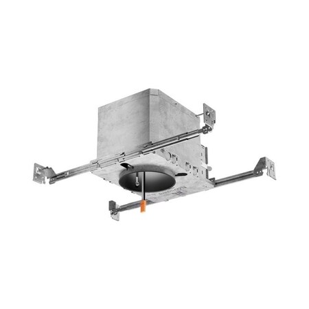 Elco Lighting 4in 0-10V Max. Adjustability New Construction IC Airtight Housing, Emergency Battery Backup EL485ICA-EM7