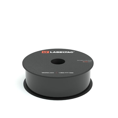 Labeltac LabelTac 4 and Pro Model High Performance 10-Year Vinyl Supply 1.5in x 150ft, Black LT1503HP