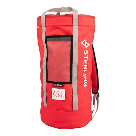 Sterling Rope Rope Bag, Red, Polyester MDBAGROPE3RD45