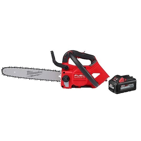 Milwaukee Tool 14 in L Cordless Chainsaw Kit, Battery Included 2826-20T, 48-11-1865
