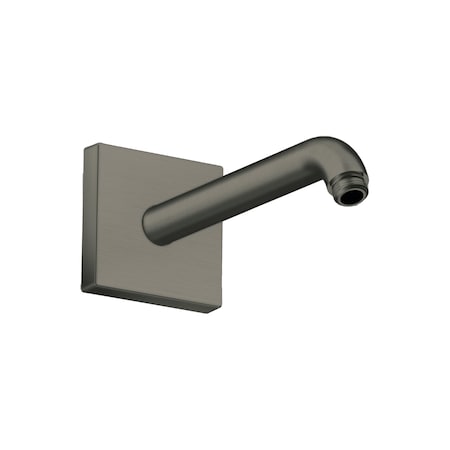 Axor ShowerSolutions Showerarm Square, 9" in Brushed Black Chrome 26430341