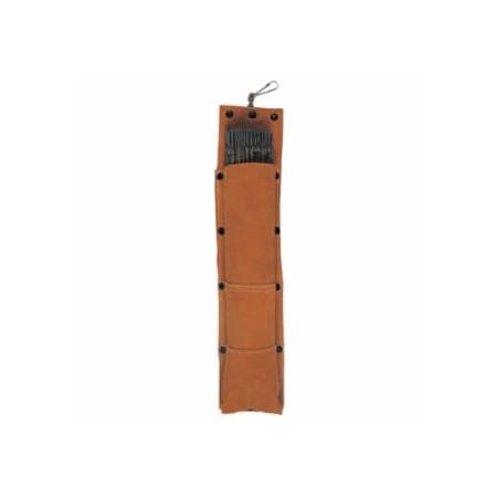Best Welds Rod Bags, For 14 in Electrode, Leather, Brown 902-Q-14