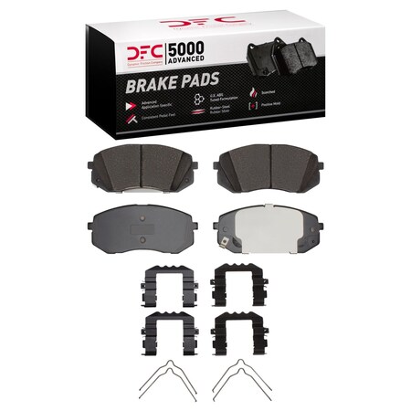 Dfc 5000 Advanced Disc Brake Pad Set,  1551-1855-01