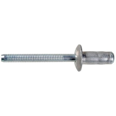 Auveco Avex Blind Rivet 1/4in Diameter 11/32in Grip, 100PK 17655