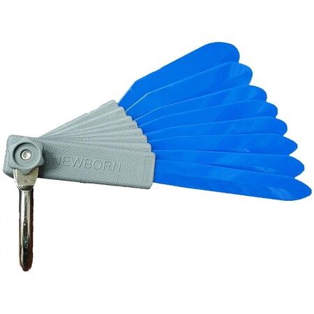 Newborn Ringed Set of 8 All Plastic Sptaulas KIT-SPT-PLASTIC