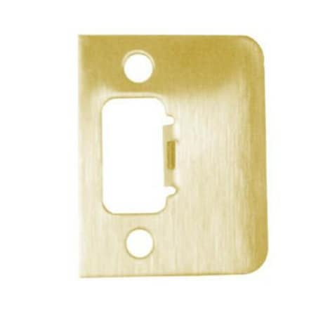 Taco 1-1/4 in. x 2-1/4 in. Full Lip Strike in Bright Brass for HVB Series DL-TA020-US3