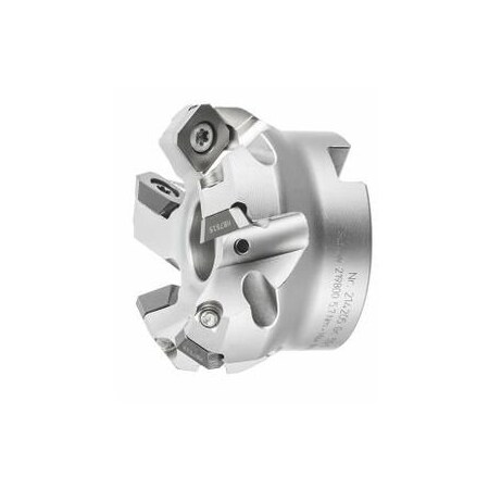 Garant 45 Degree Face Mill, Left-Hand Cutting, with Bore, 50mm Diameter, 5 Inserts 214205 50/5