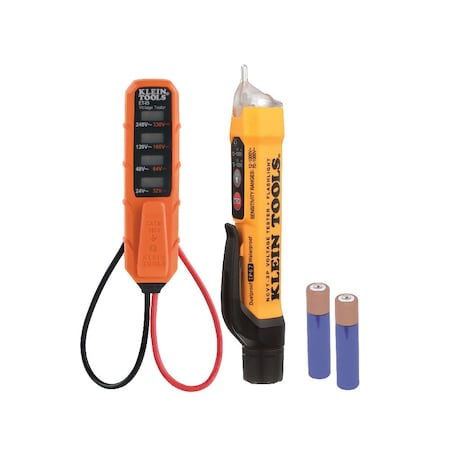 Klein Tools Dual Range NCVT and AC/DC Voltage Tester Electrical Test Kit NCVT3PKIT