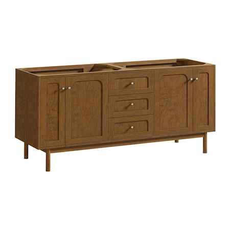 James Martin Vanities Laurent 72" Double Vanity Cabinet, Honey Oak 545-V72-HNO