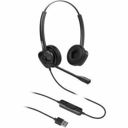 Fanvil USB Dual Headse Headset mic noise reduction HD audio All-day comfort Wide HT302-U