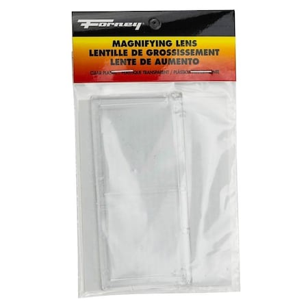 Forney 1.5 Diopter Magnifying Lens, Plastic 55768