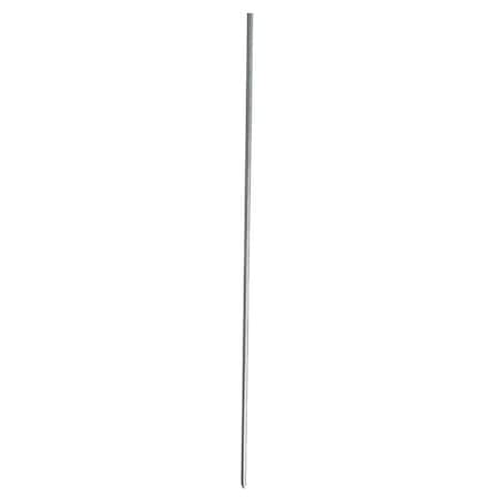 Parmak Rod Post, 48 in OAH, Fiberglass, Gray 705