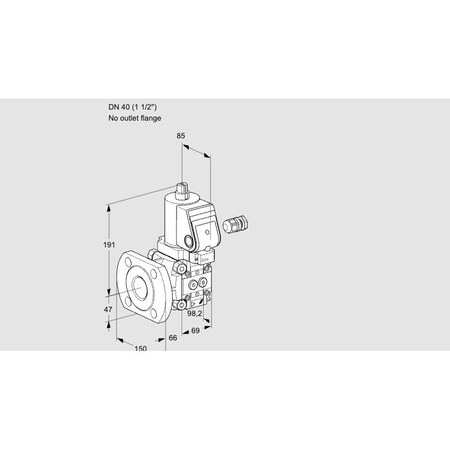 Honeywell Kromschroder VAS240/-F/NWGR KS88029702