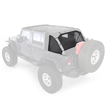 Smittybilt 0718 WRANGLER JK  4 DOOR CLOAK EXTENDED MESH TOP SIDES/REAR 95501