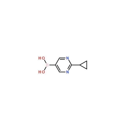 Ak Scientific (2-Cyclopropylpyrimidin-5-yl)boronic acid (250mg), CAS 893567-15-2 4764AC-250mg