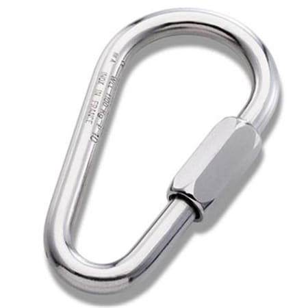 Whole-In-One Steel Pear Quick Link Plated- 10 mm. WH3570120