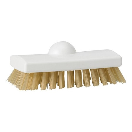Vikan Scrub Brush, White Bristle, Stiff 47535