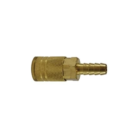 Midland Industries COUPLR HB INDL INTER 1/4 BODY 1/4 HB BRS 28562
