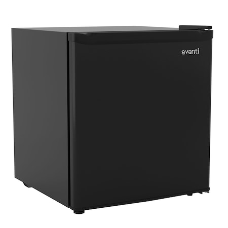 Avanti 1.6 Cu. Ft. Compact Refrigerator with Auto-Defrost, Black AVAR16F1B