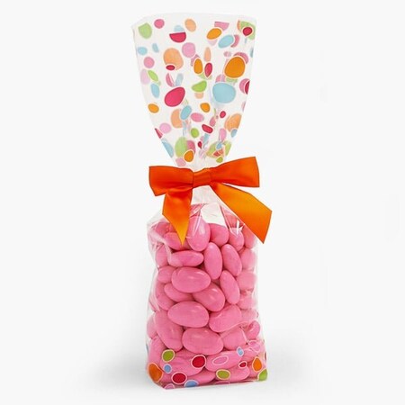 Nashville Wraps Candy Dots 1.4 mil Cello Bags, 2.75x2x10.5, 100PK 98302