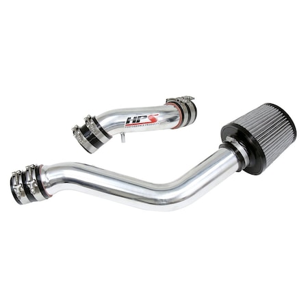 Hps Performance Cold Air Intake Kit, Polished,  837-142P