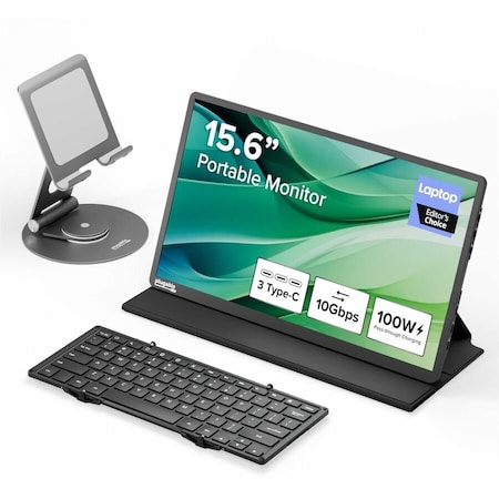 Plugable Portable Monitor Stand and Keyboard Bundle PDMON-KEYSTAND