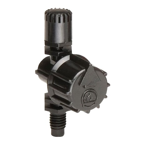 Rain Bird Micro Spray, No 10-32 Connection, 10-1/2 ft, Half Circle, Plastic MSH2PKS