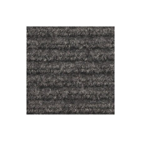 Buymats 3 x 5 ft. Apache Rib Mat Solid Gray 01-033-1702-30000500