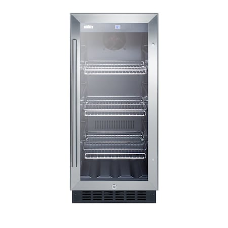 Summit 15in Wide Built-In Beverage Center SCR1536BG