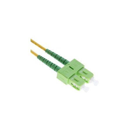 Cable Wholesale SC/APC Epoxy Connector, Duplex, 3.0mm, Singlemode OS2, Green, 20 pieces 34SC-01330-20