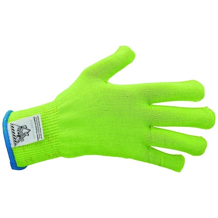Workhorse Color-Coded Cut-Resistant Hand Protection Gloves, FDA-Compliant, A8, 13 Gauge WH A513-YEL-LGE