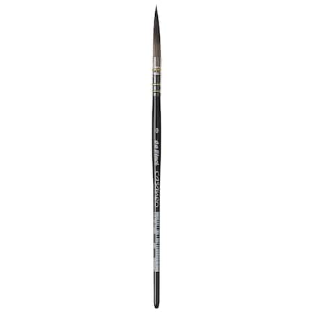 Da Vinci CASANEO Quill Liner, Extra Soft Synthetic, Watercolor, Long Tip, Series 490, Size 0 VA-490_0