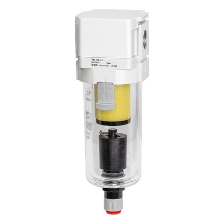 Smc Compressed Air Filter, Water Separator AFM40-N04C-Z-D