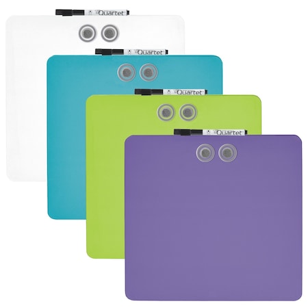 Quartet Tin Square Mag Dry-Erase Boards, 11 1/2i TSQ1212