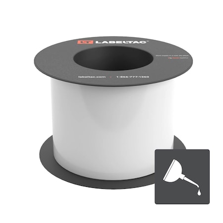 Labeltac Oily Surface Supply 4in x 100ft LT9 LT402OS-C