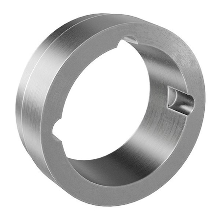 Zoro Select Weld-On Hub, Bolt Size 1/2-13", Keyed S35