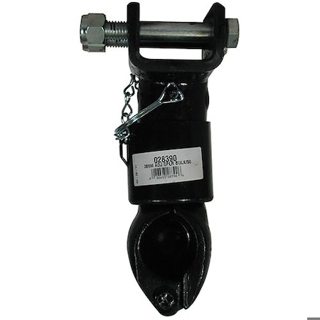 Draw-Tite COUPLER 2IN - ADJUSTABLE BOLT ON, GREY FINISH, 3IN CHANNEL; 7,000 LBS 28390