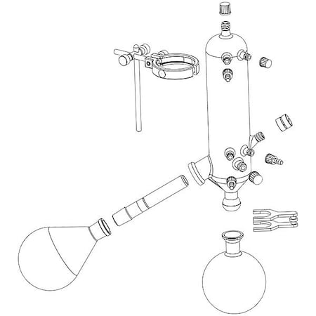 Heidolph Rotary Evaporator Glassware, Colorless 036301410