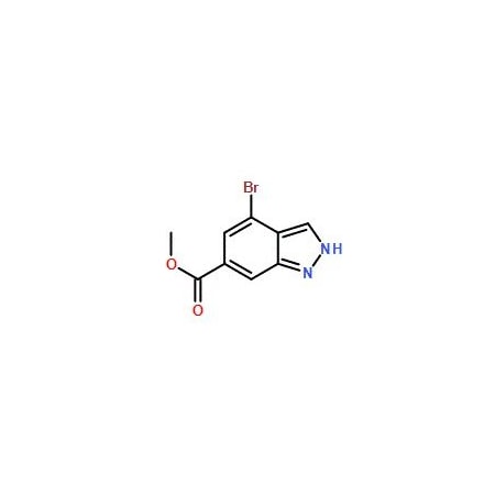 Ak Scientific Methyl 4-bromo-1H-indazole-6-carboxylate (1g), CAS 885518-47-8 Y5628-1g