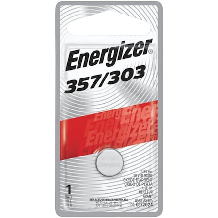 Energizer 357/303 Silver Oxide Button Cell Battery 357BPZ