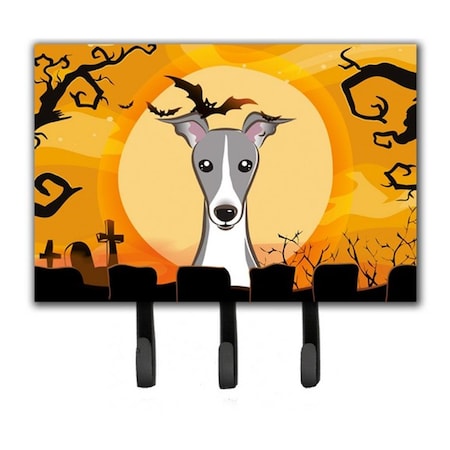 Carolines Treasures Halloween Italian Greyhound Leash and Key Holder BB1794TH68